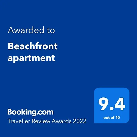 Beachfront Apartment *